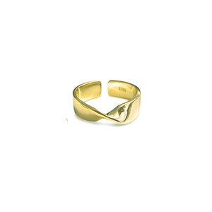 With A Twist Gold Ring