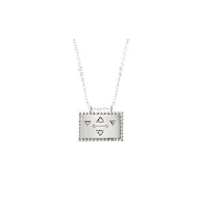 Lindi Kingi: Note To Self Silver Necklace
