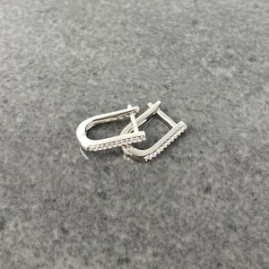 Amira Silver Sleeper Earrings