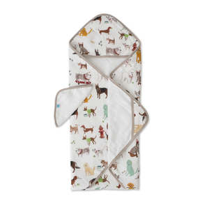 Little Unicorn: Hooded Towel & Wash Cloth Set – Woof