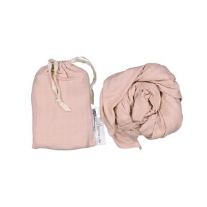 Baby Swaddles Wraps: Organic Cotton Muslin Wrap - Dusty Rose