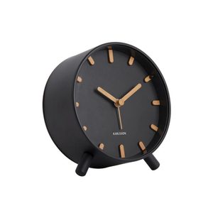 Hidden Gems: Grace Alarm Clock with Light - Black