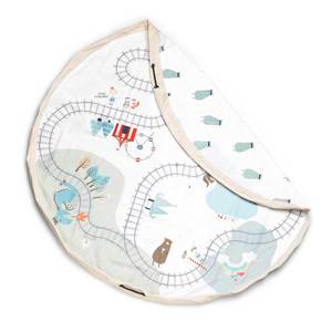 Play Go: Train Map / Bears Storage Bag & Play Mat - Large