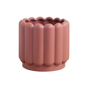 Potted: Vienna Planter Medium - Rosewood