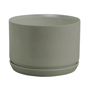 Potted: Oslo Planter Wide - Sage