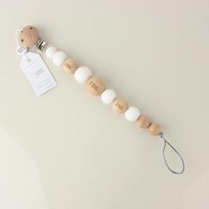 Funny Bunny Kids: Dummy Clip - White Wood