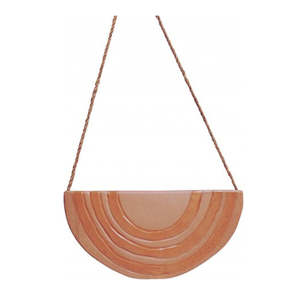 Rainbow Hanging Planter - Terracotta