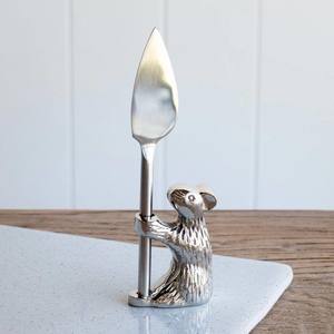 Old Mill Road: Standing Guard Mouse Cheese Knife