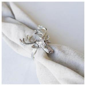 Elk Napkin Ring - Silver