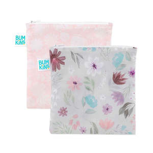 Large Snack Bag 2pk - Floral / Lace