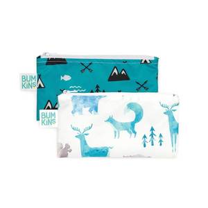 Bumkins: Small Snack Bag 2pk - Outdoors