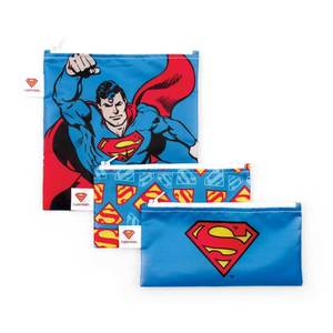 Bumkins: Snack Bag Combo 3pk - Superman