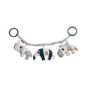 Deer Friends Pram Toy - Blue