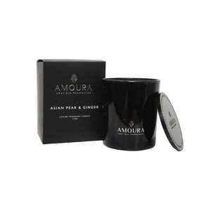 Amoura: Luxury Fragrant Candle - Asian Pear & Ginger