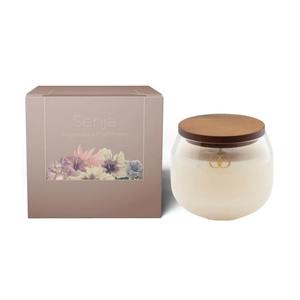 Hand Blown Glass Candle Refil - Senja