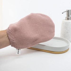 Ecovask: Organic Cotton Wash Mitt - Demi Pink