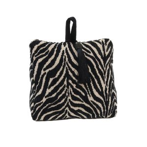 Door Stop: Animal Print Tassel Door Stop
