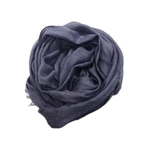 Davis Lester: Soft Bamboo Scarf – Denim Blue