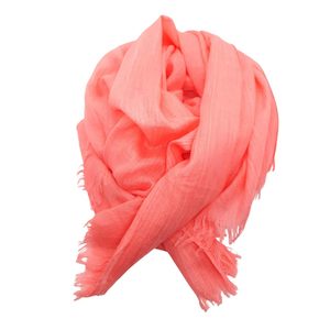 Davis Lester: Soft Bamboo Scarf – Coral