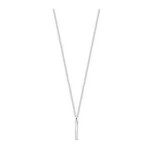 Republic Road: Fine Line Necklace - Silver