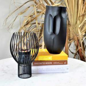 Roam Loom: Curved Wire Candle Holder