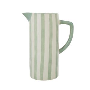 Stripes: Hollis Striped Ceramic Jug