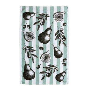 Stripes: Fig & Pear Tea Towel