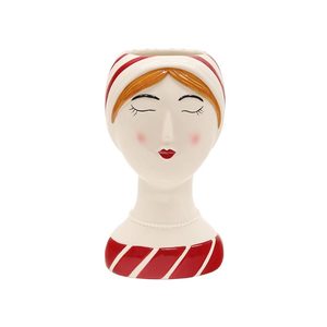 Lady Face Vase (24.5cm)