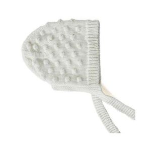 Di Lusso Living: Marshmallow Bonnet Hat - Ivory