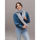 Pippa Waffle Knit Scarf – Grey