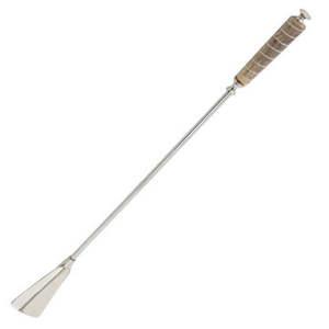Shoe Horns: Long Handled Shoe Horn - Natural Stripe