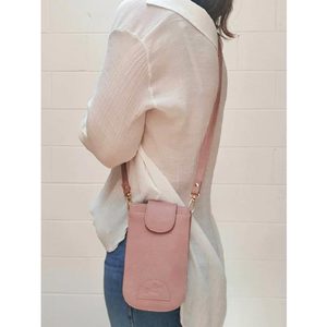 Womens Handbags: Lexi Mauve Phone Bag