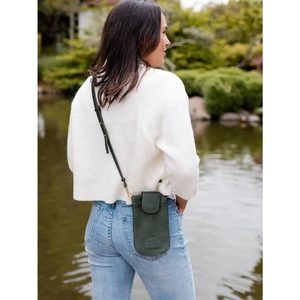 Womens Handbags: Lexi Olive Phone Bag