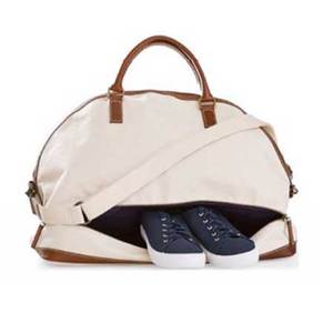 Omaha Overnight Bag - Cream