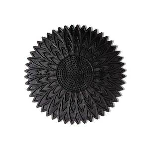 Doormats: Rubber Stepping Stones - Round Sunflower