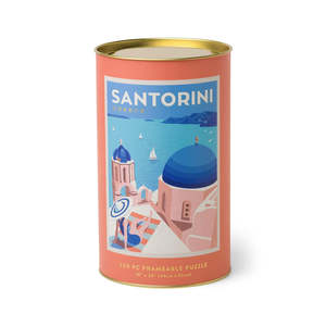 World Travel Jigsaw Puzzle - Santorini (500pc)