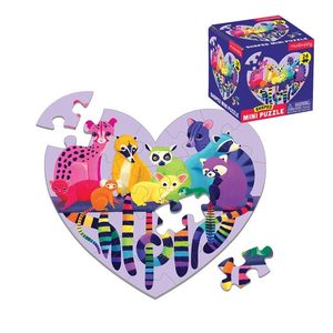 Jigsaws Puzzles: Mini Shaped Puzzle - Love In The Wild (24pc)