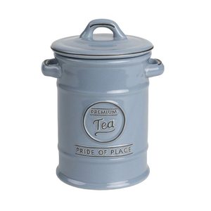 T G: Pride Of Place Tea Jar - Blue