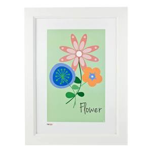 Pint Size: Flower Print (A3)