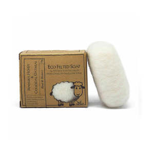 Fab Finds: NZ Made Felted Wool Soap - Manuka Honey & Colloidal Oatmeal