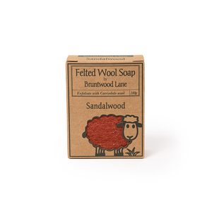 Fab Finds: NZ Made Felted Wool Soap - Sandalwood