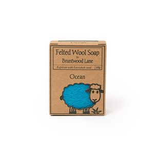 Fab Finds: NZ Made Felted Wool Soap - Ocean