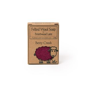 Fab Finds: NZ Made Felted Wool Soap - Berry Crush
