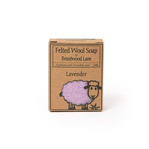 Fab Finds: NZ Made Felted Wool Soap - Lavender