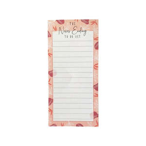 Stationery Planners Notebooks: Notepad - Never Ending List