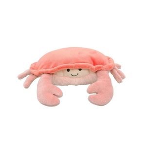 Coral Crab Baby Rattle