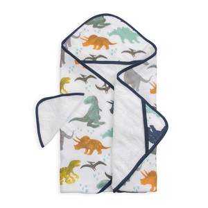 Dinosaurs: Hooded Towel & Wash Cloth Set – Dino Friends