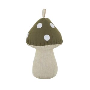 Glorious Green: Green Toadstool Doorstop