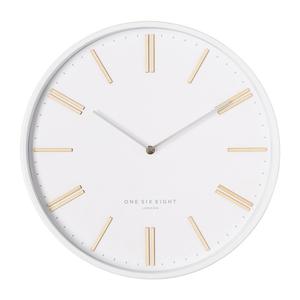 One Six Eight: Esme Clock - White (40cm)