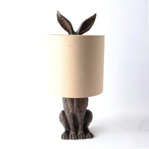 Lighting: Bunny Lamp - Brown/Champagne (43cm)